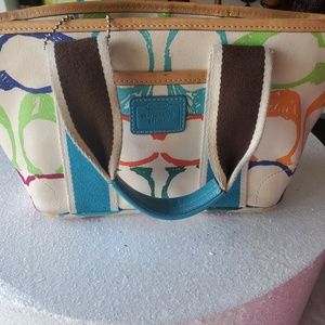 *SOLD Coach  Scribble 5660 C-logo Mini Tote